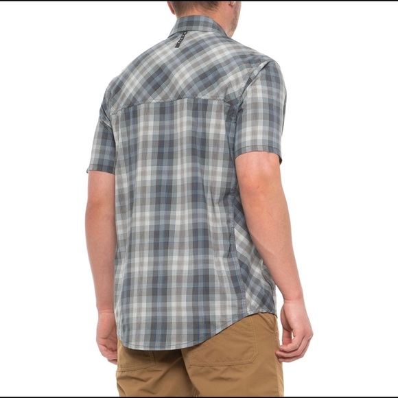 Рубашка Globe Trotter Shirt SS (Shadow Plaid; M)